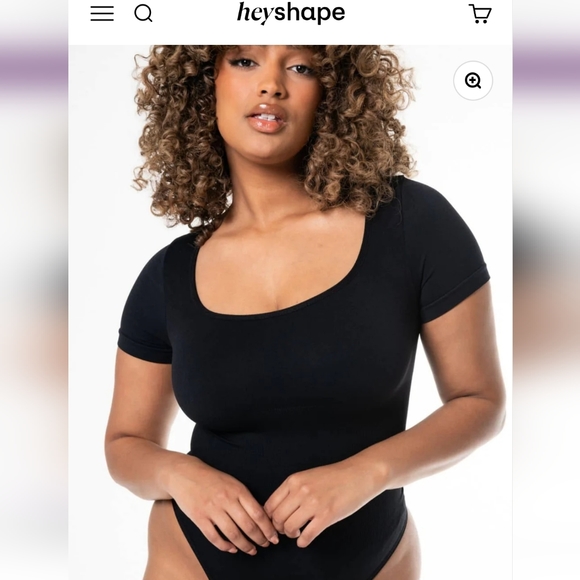 HeyShape Square Neck Thong Bodysuit - Picture 1 of 9